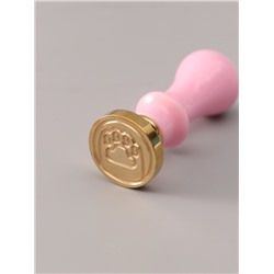 Подарочный набор для сургучной печати «Лапка котика», печать, ручка, сургуч, 12.5×10×3.6 см