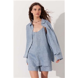 Шорты  SRT009_LBMG/Светло-голубой меланж