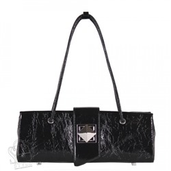Сумка женская кожаная 3287Q black Polina&Eiterou