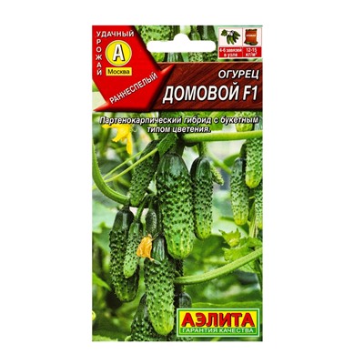 Семена Огурец «Домовой», F1, партенокарпический, 10 шт., «Агрофирма АЭЛИТА»