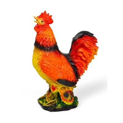 Садовая фигура из гипса «Петух», 28×40×15 см