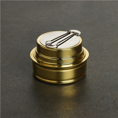 Горелка спиртовая, туристическая, 7.4×4.6 см