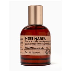 Парфюмерная вода женская Vegan Love Studio Miss Marfa, 50 мл (по мотивам Marfa (Memo Paris)