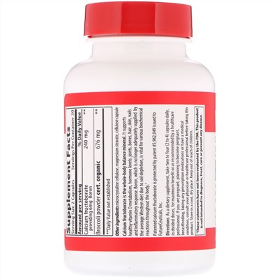 Vibrant Health, Super Natural Boron, 60 растительных капсул