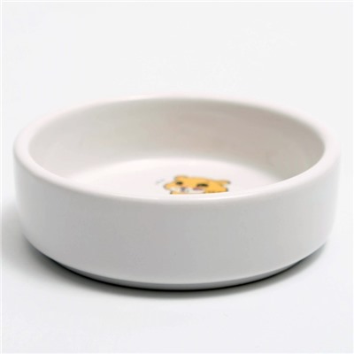 Миска керамическая для грызунов «Хомячок» 80 мл 8.5×3 см