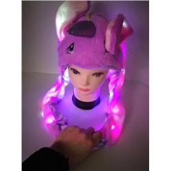 шапка единорожка