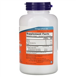 Now Foods, супер омега ЭПК, очищенная на молекулярном уровне, 120 мягких таблеток