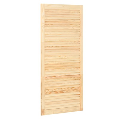 Жалюзийная дверь для бани и сауны, 120.5×59.4 см, хвоя