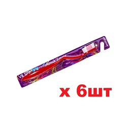 Vilsen Brush Зубная щетка Северная корона средняя 6шт