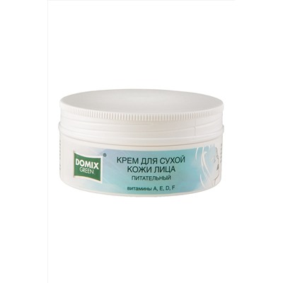 Domix Green Крем для сухой кожи лица питательный с витаминами A, E, D, F, 75 мл KRISTALLER, 1112099