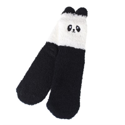 Носки женские флисовые р. 35-40 новогодний / MNZ-16 /уп 12/ микс