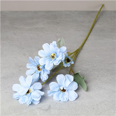 Цветок искусственный Ромашка 60 см / W01003-16 /уп 600/