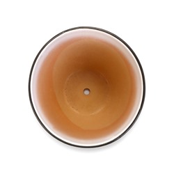 Горшок для цветов «Штрих», керамика, с поддоном, набор 4 шт.: 400 мл, 1 л, 2.5 л, 5 л