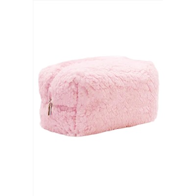 Kristaller Косметичка женская плюшевая «Тедди», розовый KRISTALLER, 1113648