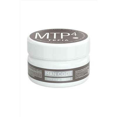 TEFIA Man.Code Матовая паста для укладки волос сильной фиксации / Matte Molding Paste Strong Hold, 75 мл KRISTALLER, 1114489