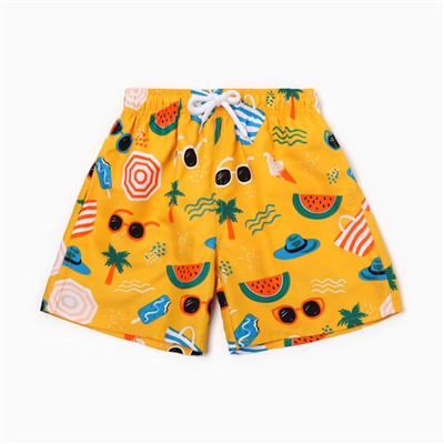 Купальные трусы детские MINAKU "Пляж" рост 146-152 (12)