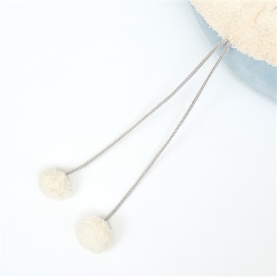 Лежанка «Снежок», 56×46×13 см, синий