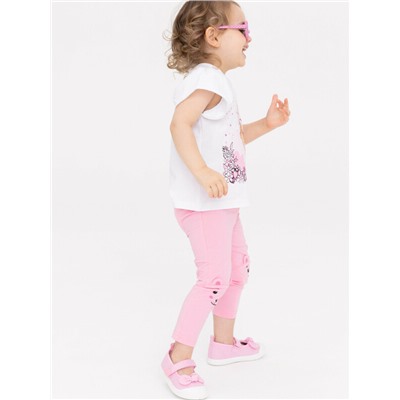 Фуфайка детская трикотажная для девочек (футболка)