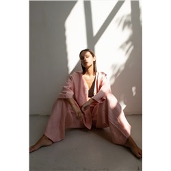 Костюм лён  SET004/06/Нежно-розовый