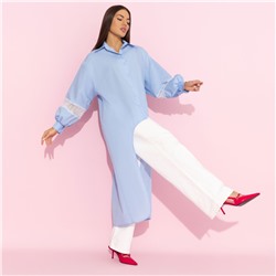 Рубашка удлинённая, Жизнь как подиум