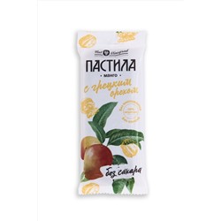 Пастила Манго с грецким орехом 50г ЭКОПРОДУКТЫ, 1185160
