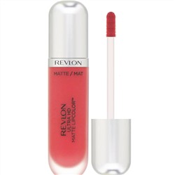 Revlon, Матовый блеск для губ Ultra HD Matte, оттенок «Любовь», 5,9 мл