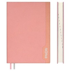 Ежедневник 2026 г. А5 352 стр. 70235 "ДЖУТ РОЗОВЫЙ.  #ДУМАЙ КАК МИЛЛИАРДЕР" кожзам,два ляссе Феникс