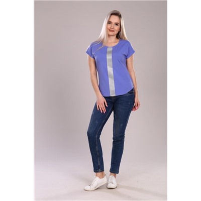 Футболка "Люрекс" (Сиреневый)