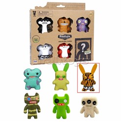 Набор коллекционных фигурок Fugglers, 6 шт. в коробке с окном, 1 скрытый герой