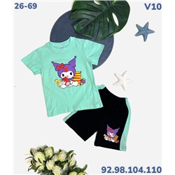 Костюм V10 бирюзовый