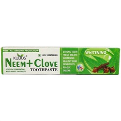 Kudos Toothpaste Neem + Clove / Зубная Паста Ним + Гвоздика 100 г