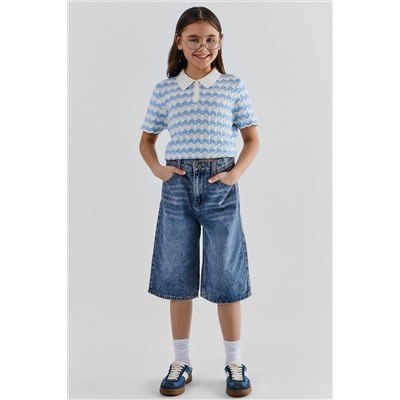 Бермуды джинсовые для девочек MARK FORMELLE, 1238900
