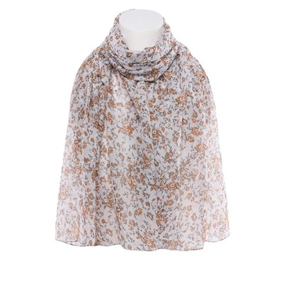 Палантин 1520 Цветочный узор