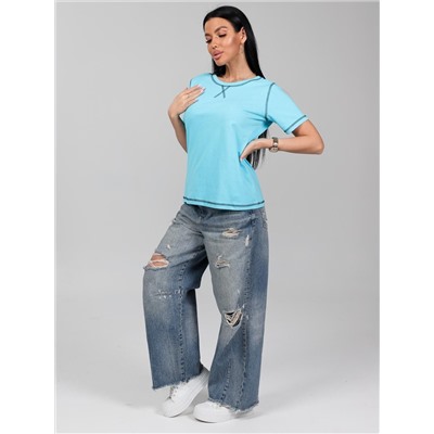 Баркарола - футболка голубой