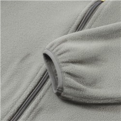 Детская кофта на молнии KAFTAN, серая, размер 30 (98-104 см)