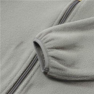 Детская кофта на молнии KAFTAN, серая, размер 30 (98-104 см)