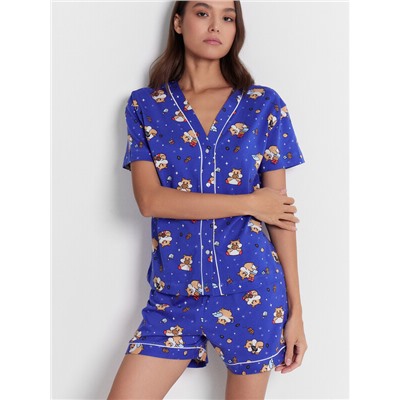 КОМПЛЕКТ ЖЕНСКИЙ (ЖАКЕТ, ШОРТЫ) 592348