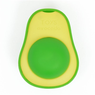 Игрушка для кошек с кошачьей мятой «Авокадо», 6 см, пластик, зелёная