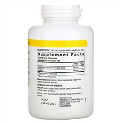 Kyolic, Aged Garlic Extract, экстракт чеснока с лецитином, формула для снижения уровня холестерина 104, 300 капсул