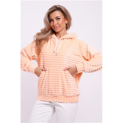 Толстовка женская 18105 (Персиковый)