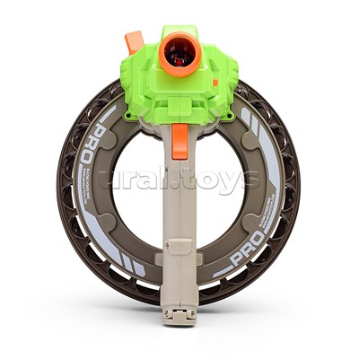 Бластер "Ярость" с мягкими пулями. в коробке