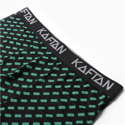 Трусы мужские боксеры KAFTAN «Деньги», цвет черный размер 56