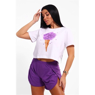 Пижама с шортами Сирень НАТАЛИ, 1103573