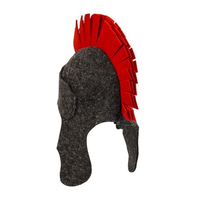 Шапка для бани и сауны «Гладиатор», полиэфир 70%, шерсть 30%