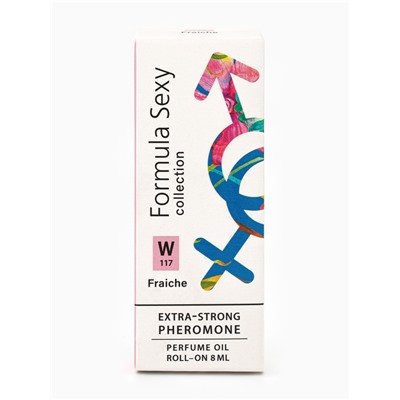Парфюмерное масло женское с феромонами Formula Sexy Collection Fraiche W117, 8 мл (по мотивам Chance Eau Fraiche (Chanel)