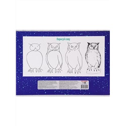 Альбом для рисования А4 40л. СПОРТ В КОСМОСЕ (40-0011) скреп, мелов. обл., офс