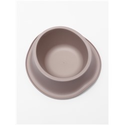 Миска для животных ФЛАФ 0.65 л, Soft-touch, капучино