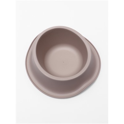 Миска для животных ФЛАФ 0.65 л, Soft-touch, капучино