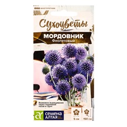 Семена цветов Мордовник «Фиолетовый обыкновенный», 0.2 г, многолетник, «Семена Алтая»