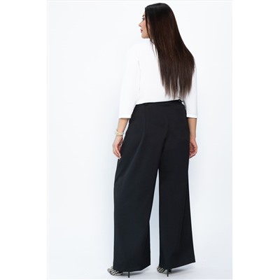 Брюки палаццо Креатив (черные) Б14636-24М